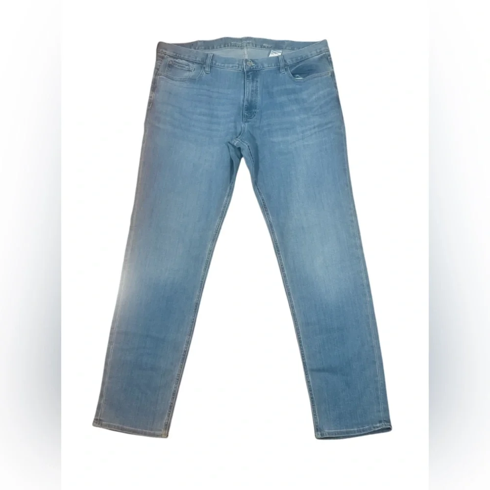 Banana Republic Slim LuxeTraveler mens jeans 40 x 32 NWOT light wash Spring - Picture 3 of 16